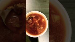 Veg Manchow soup recipe🍲🍲 winteriscoming winterfoods anitalifestyle subscribe [upl. by Tloc965]