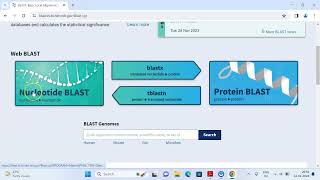 NCBI Nucleotide BLAST Tutorial Part 1 In Tamil bioinformatics [upl. by Dani]