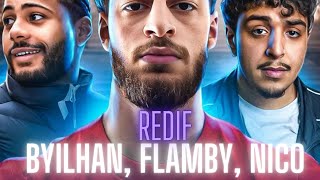 Redif Live IRL Byilhan Flamby Et Nico  partie 2 [upl. by Nadabb]