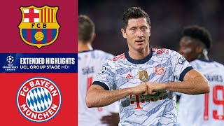 Barcelona vs Bayern Munich Extended Highlights  UCL Group Stage MD 1  CBS Sports Golazo [upl. by Deeanne402]