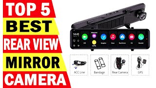 Top 5 Best Rear View Mirror Camera In 2024  Best Car DVR Dash Cams [upl. by Sadiras]