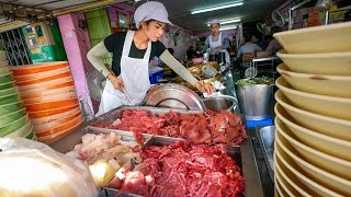 Best Bangkok Street Food  Thai BRAISED BEEF Paradise ร้านเนื้อตุ๋นท่าน้ำสาธุประดิษฐ์ [upl. by Sabine]