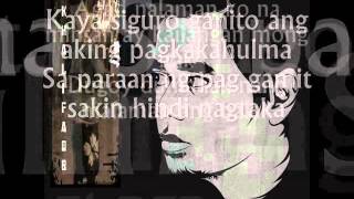 Itak ni andres by gloc 9 lyrics [upl. by Airahcaz]