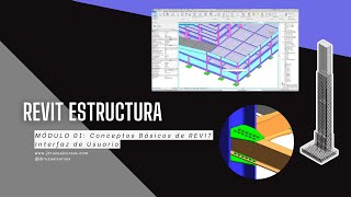 REVIT ESTRUCTURA 01 Interfaz de usuario [upl. by Holcman515]