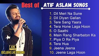 🔴 Live  Best Of Atif Aslam  Atif Aslam Top 10 Songs Jukebox  Atif Aslam Hit Songs 2024 [upl. by Onitram916]