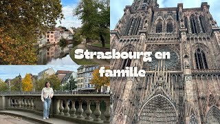 Vlog  Strasbourg en famille et weekend entre amies 🥨 [upl. by Soirtemed62]