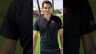 Tuesday Tennis Tips with Roger Federer  One Handed Backhand [upl. by Gerstein195]