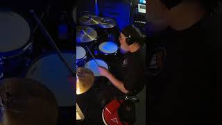 Beatles Come Together Drum Cover Short [upl. by Nellda]