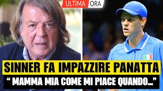 Sinner fa impazzire Panatta dopo la vittoria in semifinale contro lAustralia “Mamma mia come mi” [upl. by Bueschel]