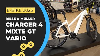 EBike Neuheiten 2023 Riese und Müller Charger 4 Mixte GT Vario Review [upl. by Lemmuela]