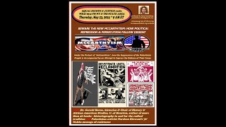 Gerald Horne  Beware of the New McCarthyism How Political Repression amp Persecution Follow Dissent [upl. by Attenweiler]