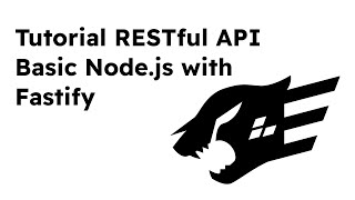 Tutorial RESTful API Basic Nodejs with Fastify [upl. by Doria]