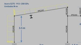 SAP2000 Pórtico plano 13 [upl. by Conan]