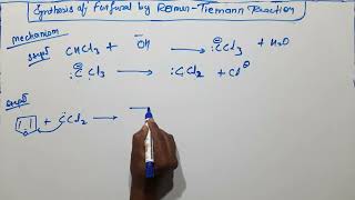 Synthesis of furfural by Reimer Tiemann reaction [upl. by Ysor433]