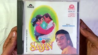 SAAJAN full movie original venus VCD album UNBOXING viral vintage bollywood vcd [upl. by Fritze]