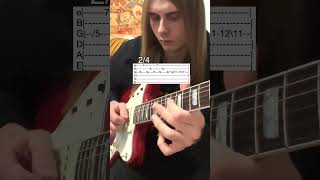 Arctic Monkeys  Knee Socks Guitar Riff Cover With Tabs [upl. by Eelram599]