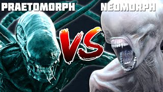 Neomorph VS Praetomorph  ALIEN XENOMORPH FIGHT  WHO WINS [upl. by Maudie]