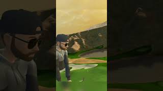 Most Supportive Friend in VR Golf golf [upl. by Namilus]