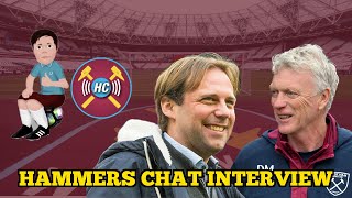 The Hammers Chat Interview  Geos Thoughts on Moyes Steidten amp West Ham [upl. by Niuqaoj]