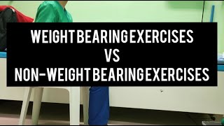 Weight Bearing vs Nonweight Bearing Ex  Therapeutic Exercise  Physical Therapy  Online Class [upl. by Quintina]