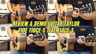 Review và demo Taylor 110e 110ces 114e 114cess [upl. by Fabiola]