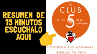 🌞El Club de las 5 de la mañana Robin Sharma🎙🎧AUDIOLIBRO RESUMEN [upl. by Grose]