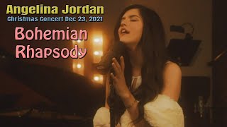 Angelina Jordan  Bohemian Rhapsody Christmas Concert Dec 23 2021 [upl. by Sakmar348]