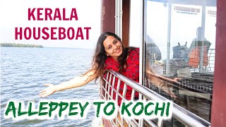 Kerala Houseboat Tour  Alleppey Backwaters Allappuzha to Kochi Cruise [upl. by Nic157]