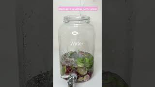 Beetroot cucumber detox WATER [upl. by Natalya649]