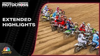 Pro Motocross 2024 EXTENDED HIGHLIGHTS Round 5 The Wick 338  62924  Motorsports on NBC [upl. by Nosirrag933]