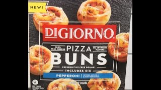 DiGiorno Pepperoni Pizza Buns Review [upl. by Hett]