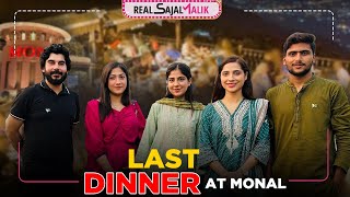 Last Dinner At Monal Islamabad 💔  Monal Bnd Kiun Horha😭  Real Sajal Malik  Vlog [upl. by Angelle770]