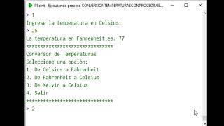 Procedimiento 2 Conversiones [upl. by Eigram]