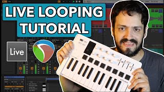 Cómo hacer LIVE LOOPING FÁCIL en ABLETON y REAPER con el MiniLab 3 de Arturia [upl. by Soane]