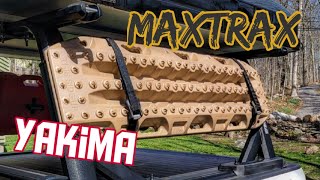 Perfect Maxtrax mount Yakima Recovery Board kit on Colorado ZR2 [upl. by Kalinda223]