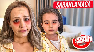 SABAHLAMACA VLOG  Ödüllü Yarışma  Gamze Karta Öykü Karta [upl. by Ottilie]