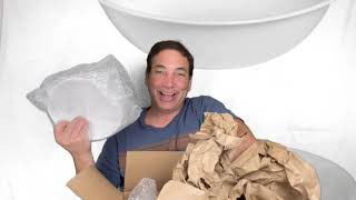 Corelle Livingware 2 Quart Serving Bowl Winter Frost White Review amp Unboxing [upl. by Peddada]