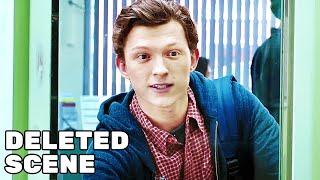 SPIDER MAN FAR FROM HOME Deleted Scene 2019 Tom Holland [upl. by Sirad]