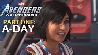 Marvels Avengers Golden Gate Bridge Gameplay ADay Prologue [upl. by Rednav]