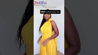 How to wear a convertible infinity dress tutorialsInfinityDresscom infinitydressfashionstyle [upl. by Reham]