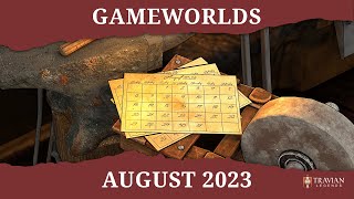 Travian Legends  August 2023 Gameworlds [upl. by Vashti787]