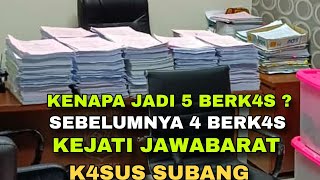 KENAPA 5 BERK4S  SEBELUMNYA 4 BERK4S K4SUS SUBANG [upl. by Lemmie]