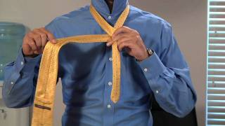 How To Tie and Dimple your Necktie Half Windsor [upl. by Os453]