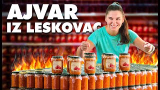 Ostavio posao u Beogradu i vratio se na selo da proizvodi AJVAR 5000 tegle po SEZONI Nakrivanj [upl. by Idurt]