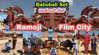 PART 2 Bahubali Sets Ramoji Film City  ಬಾಹುಬಲಿ ರಾಮೋಜಿ ಫಿಲ್ಮ್ ಸಿಟಿ ಸೆಟ್ Kannada Vlog London Set [upl. by Aihsyt]