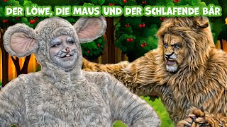 Der Löwe Die Maus Und Der Schlafende Bär  Märchen für Kinder  Gute Nacht Geschichte [upl. by Clarkson171]