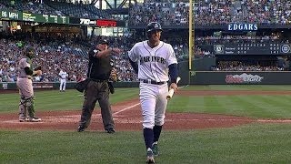 OAKSEA Miller gets ejected for arguing with umpire [upl. by Nerol125]