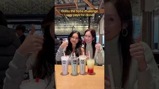 Trying the latest boba at ​⁠BigWayHotPot familychallenge familyfun justforfun guessinggame [upl. by Annoled124]