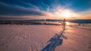 Murmansk Spring Timelapse 4K [upl. by Nosydam]