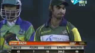 Imran Nazir Fastest Century [upl. by Nella]